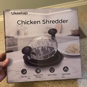 Ukeetap Chicken Shredder - Black/Clear